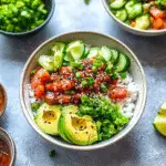 Ahi Tuna Poke Bowl Recipe