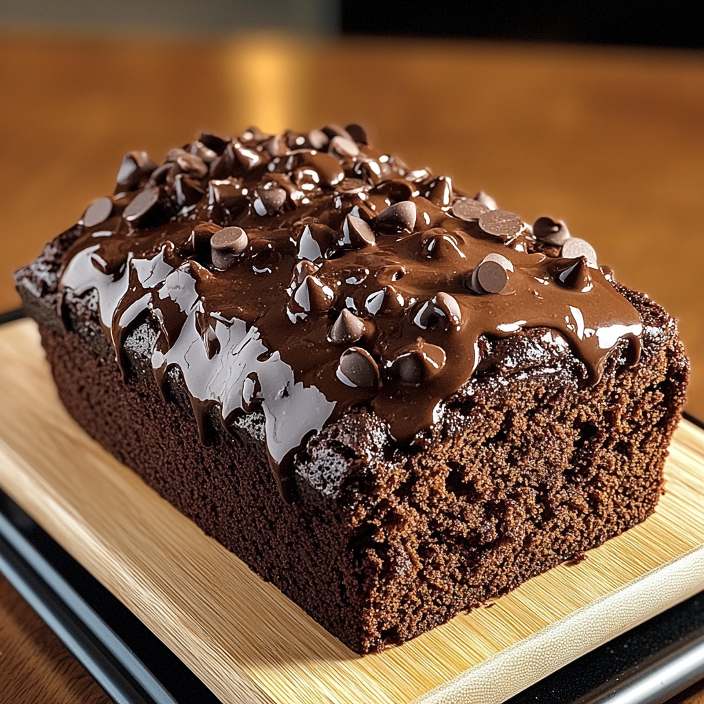 Hot Fudge Brownie Bread Recipe