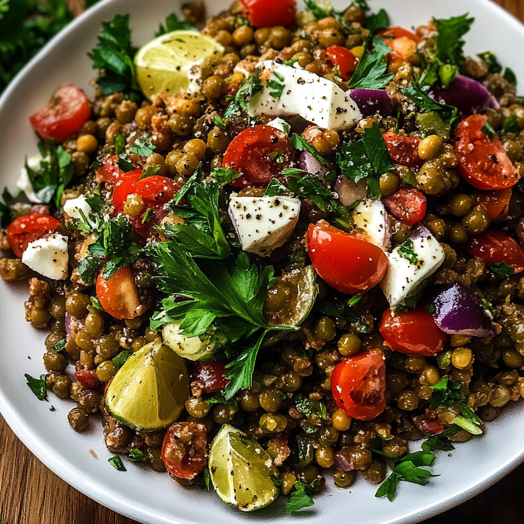 Mediterranean Lentil Salad
