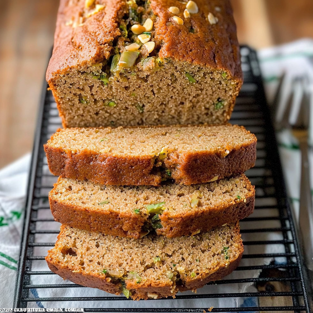 Greek Yogurt Zucchini Bread
