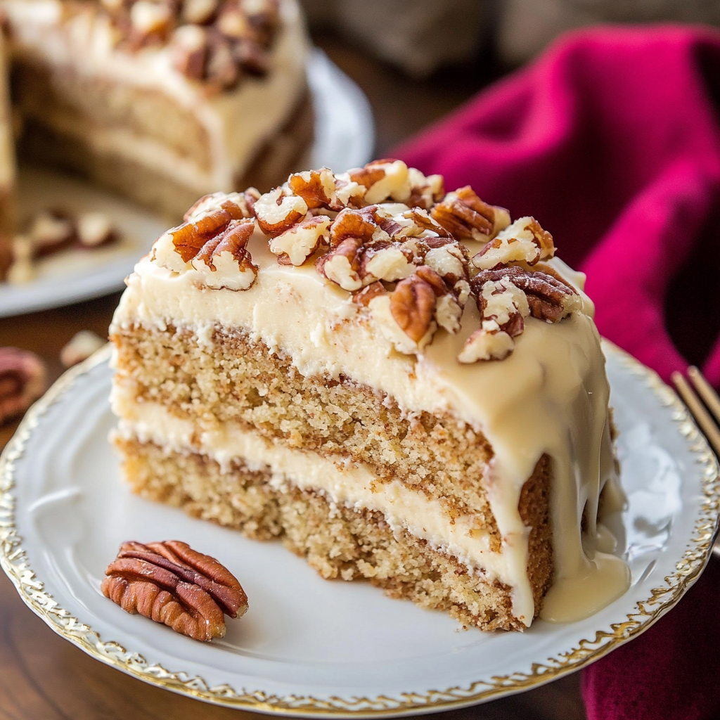 Buttery Pecan Cake