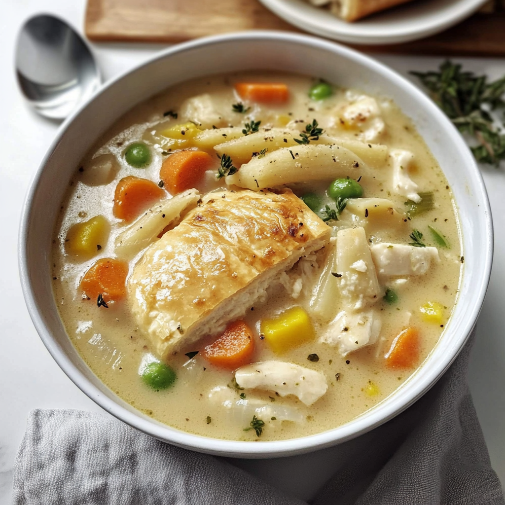 Chicken Pot Pie Soup