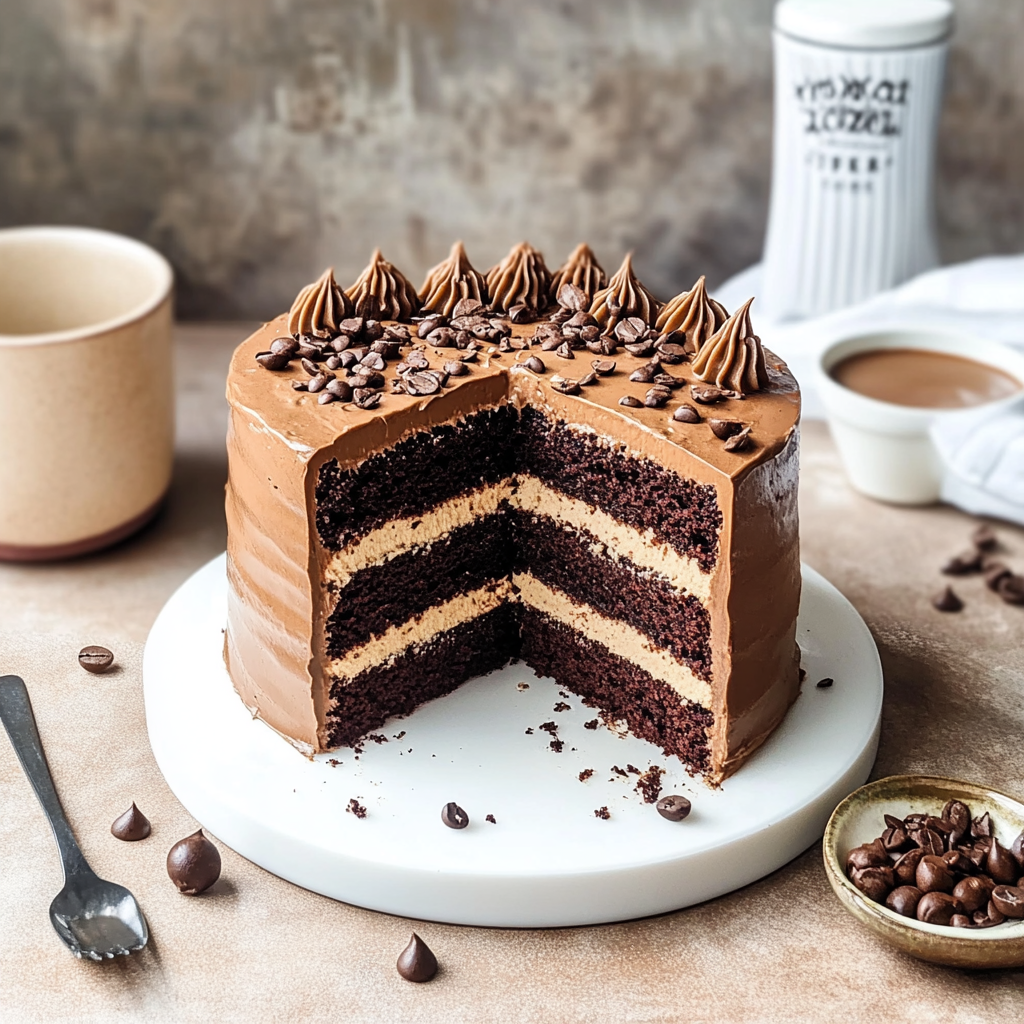 Chocolate Espresso Layer Cake