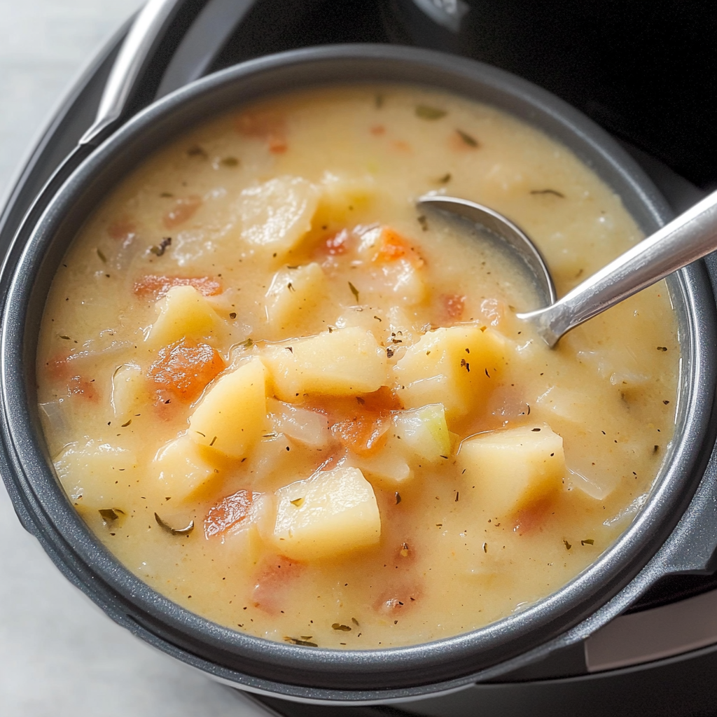 Instant Pot Potato Soup Recipe