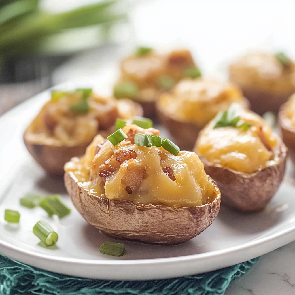 Mini Twice Baked Potatoes