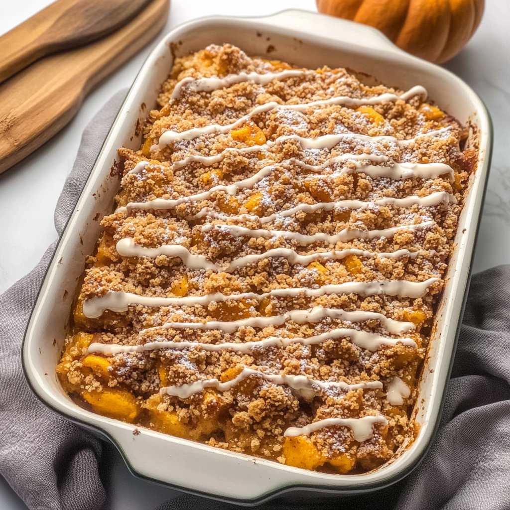 Pumpkin French Toast Casserole