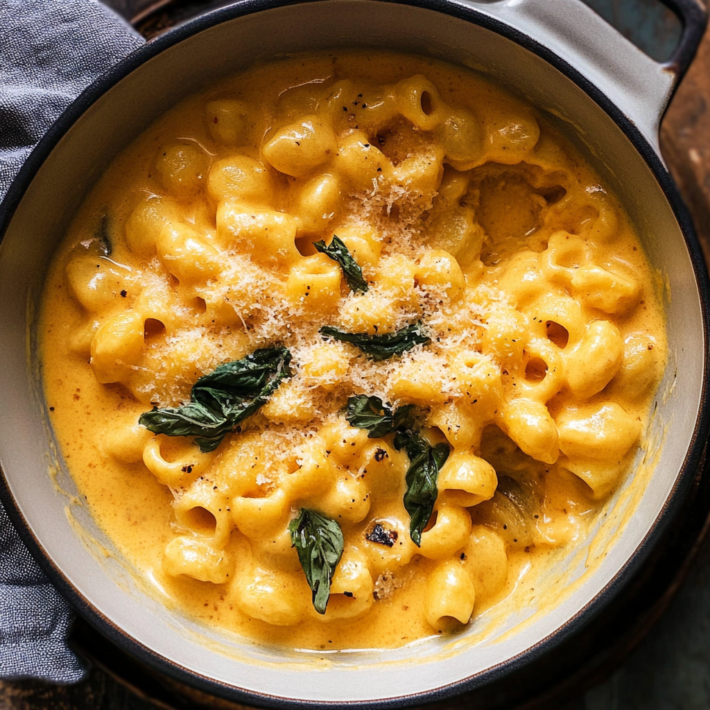 Pumpkin Mac and Cheese