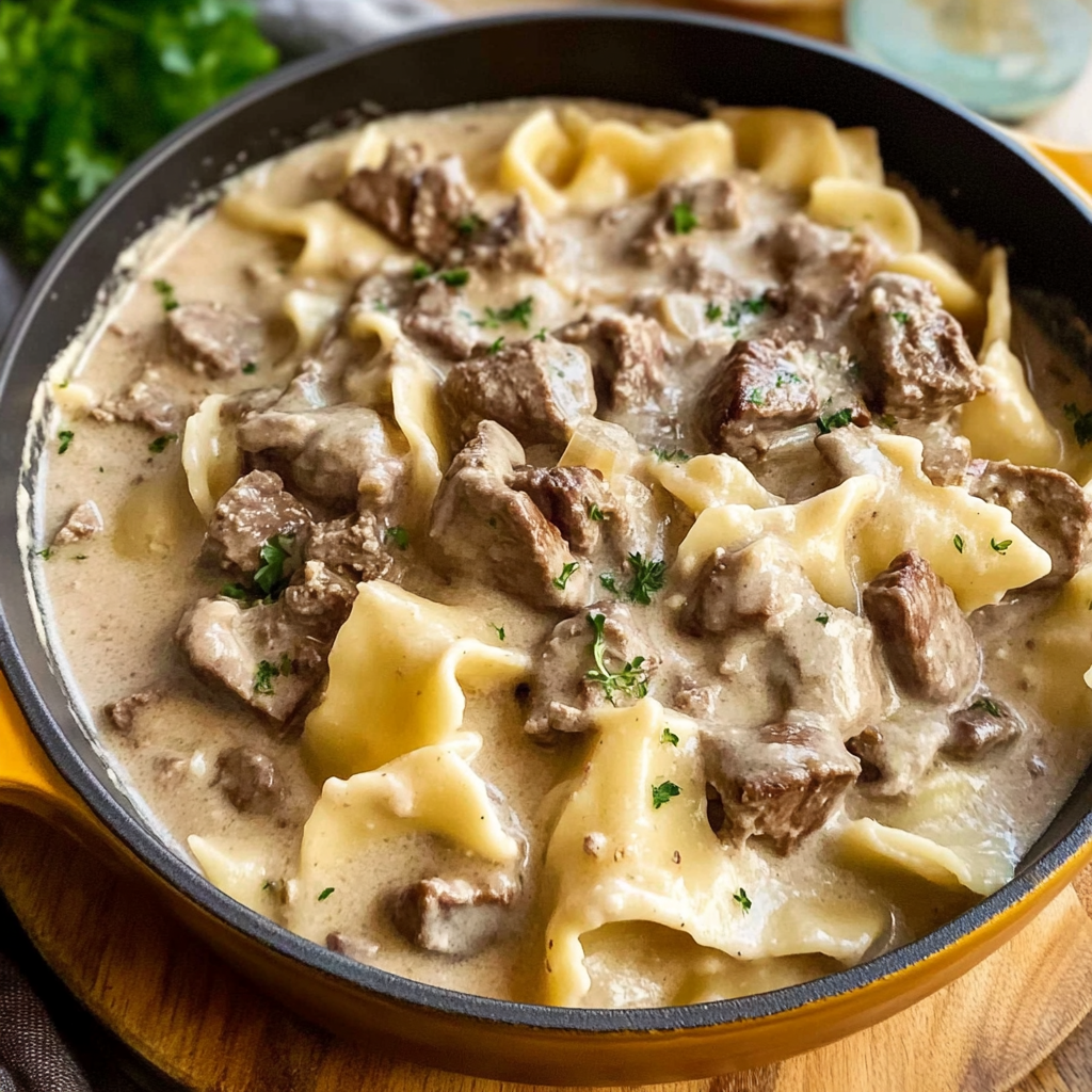 Amazing Slow Cooker Beef Stroganoff For Delicious Comfort