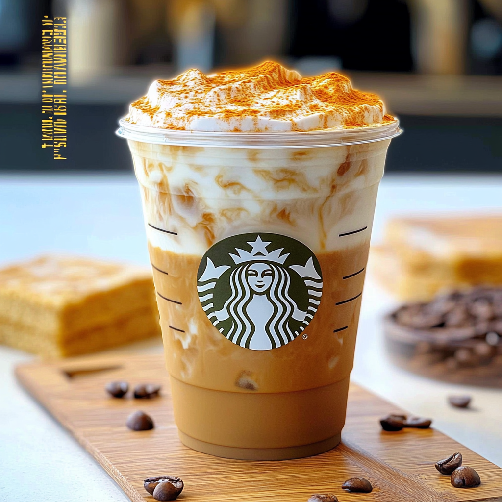 Starbucks Iced Pumpkin Cream Chai Tea Latte