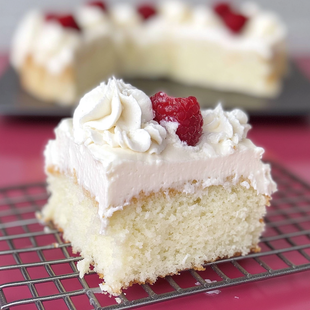 White Snack Cake