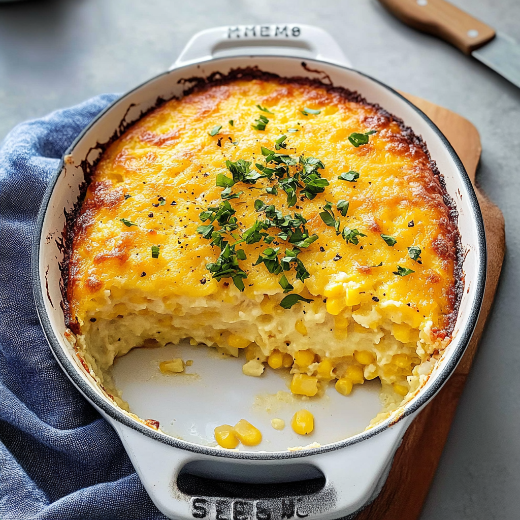 5 Ingredient Corn Casserole