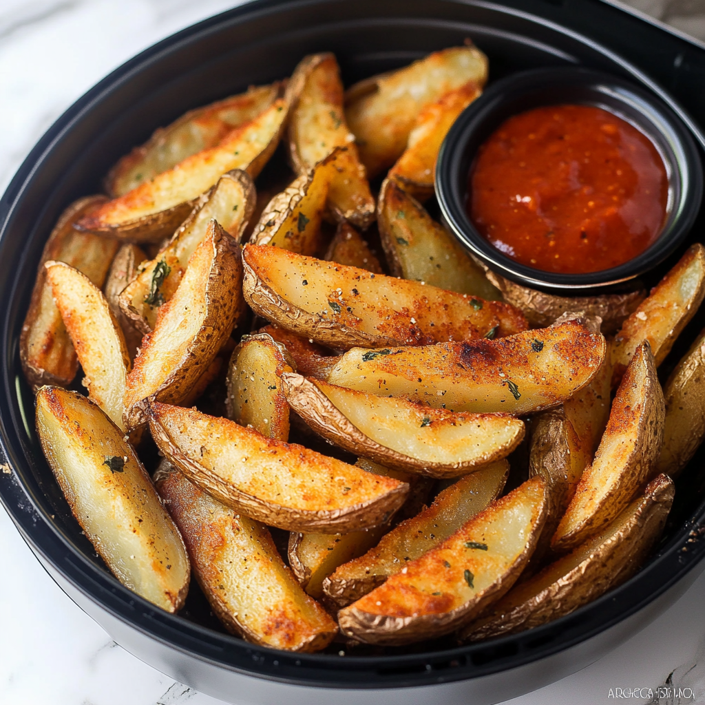 Air Fryer Potato Wedges