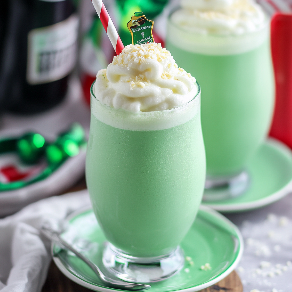 Boozy Shamrock Shake