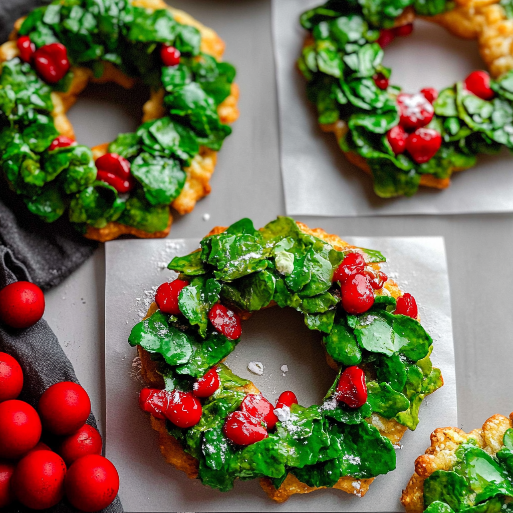 Christmas Cornflake Wreaths