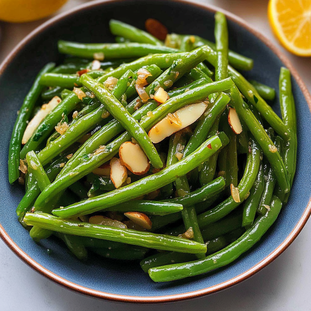 Green Beans Almondine