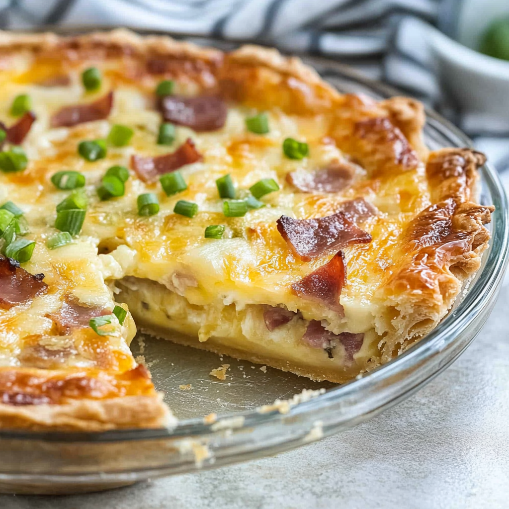Ham and Cheese Quiche