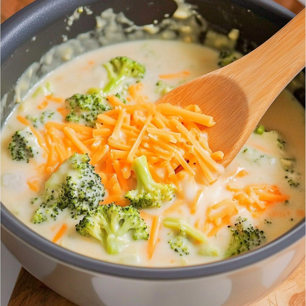 Homemade Panera Broccoli Cheese Soup!