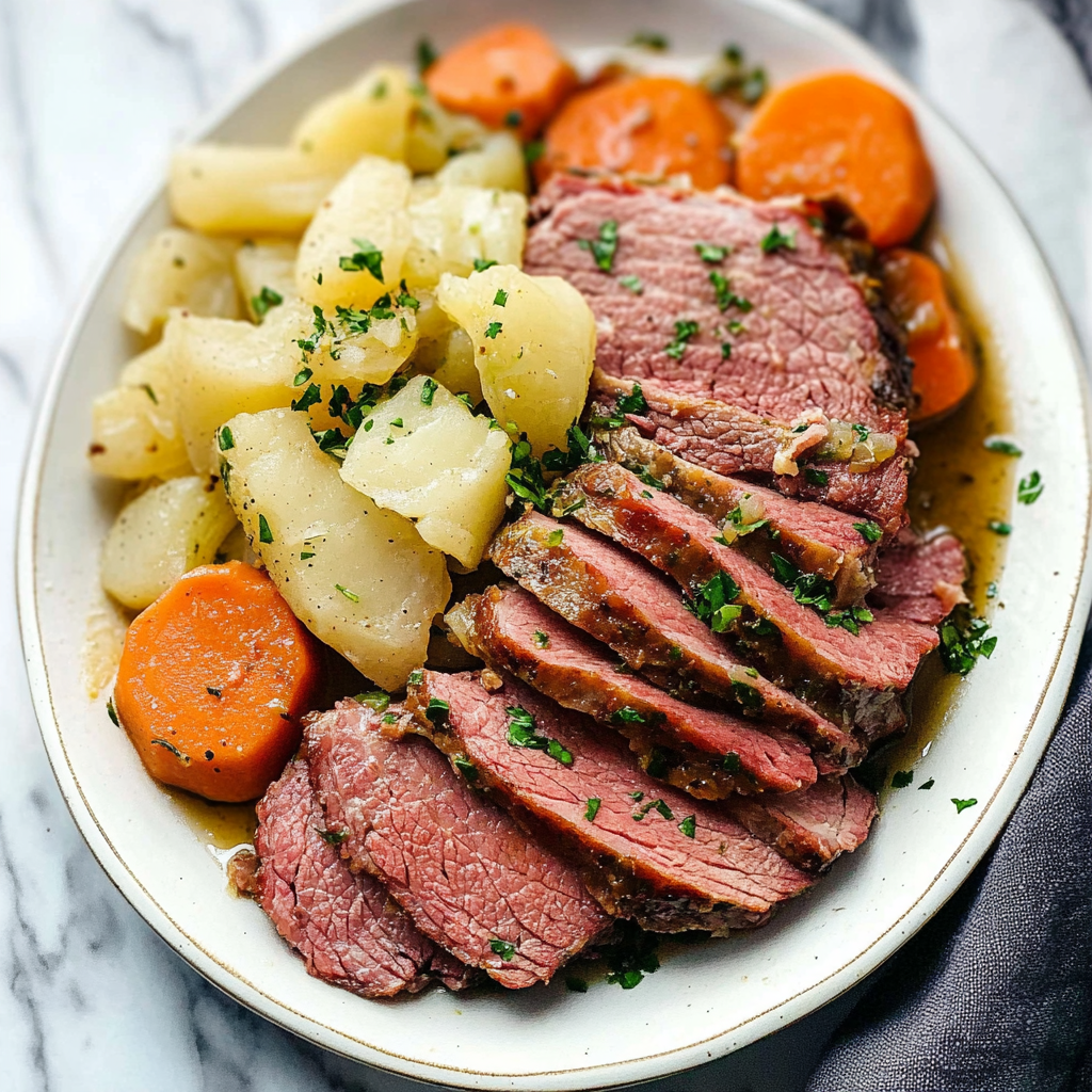 Instant Pot Corned Beef and Cabbage