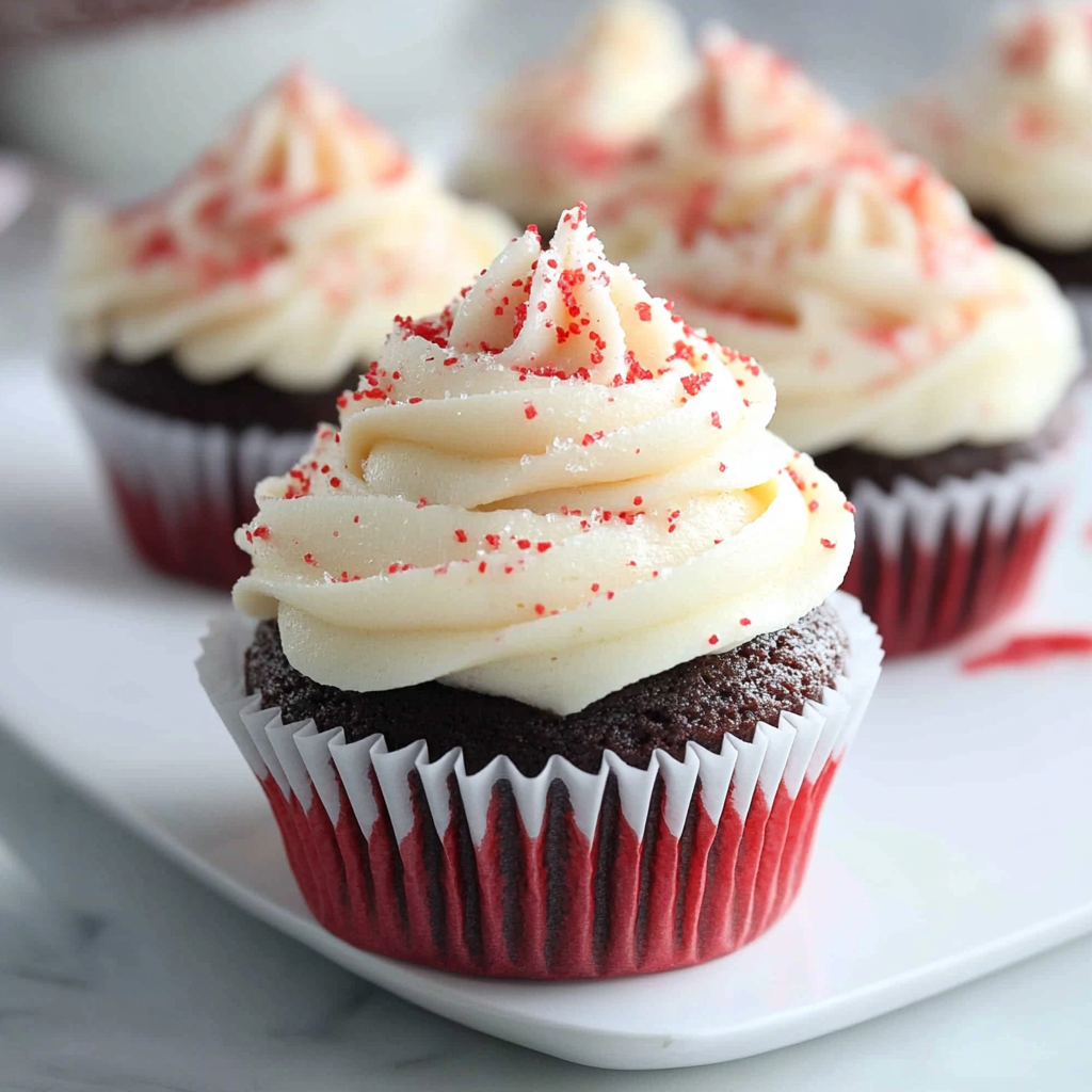 Keto Peppermint Cupcakes