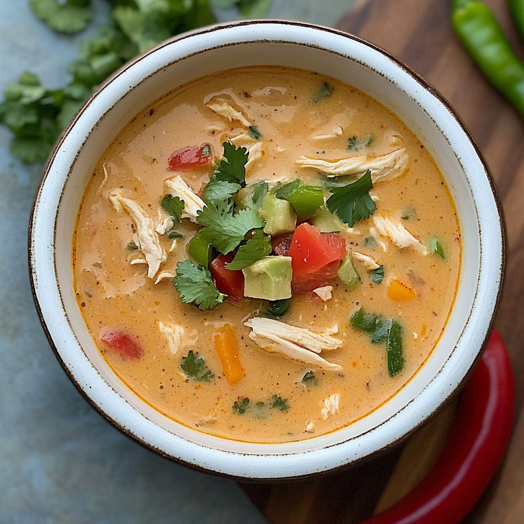 King Ranch Chicken Soup – Keto Recipe