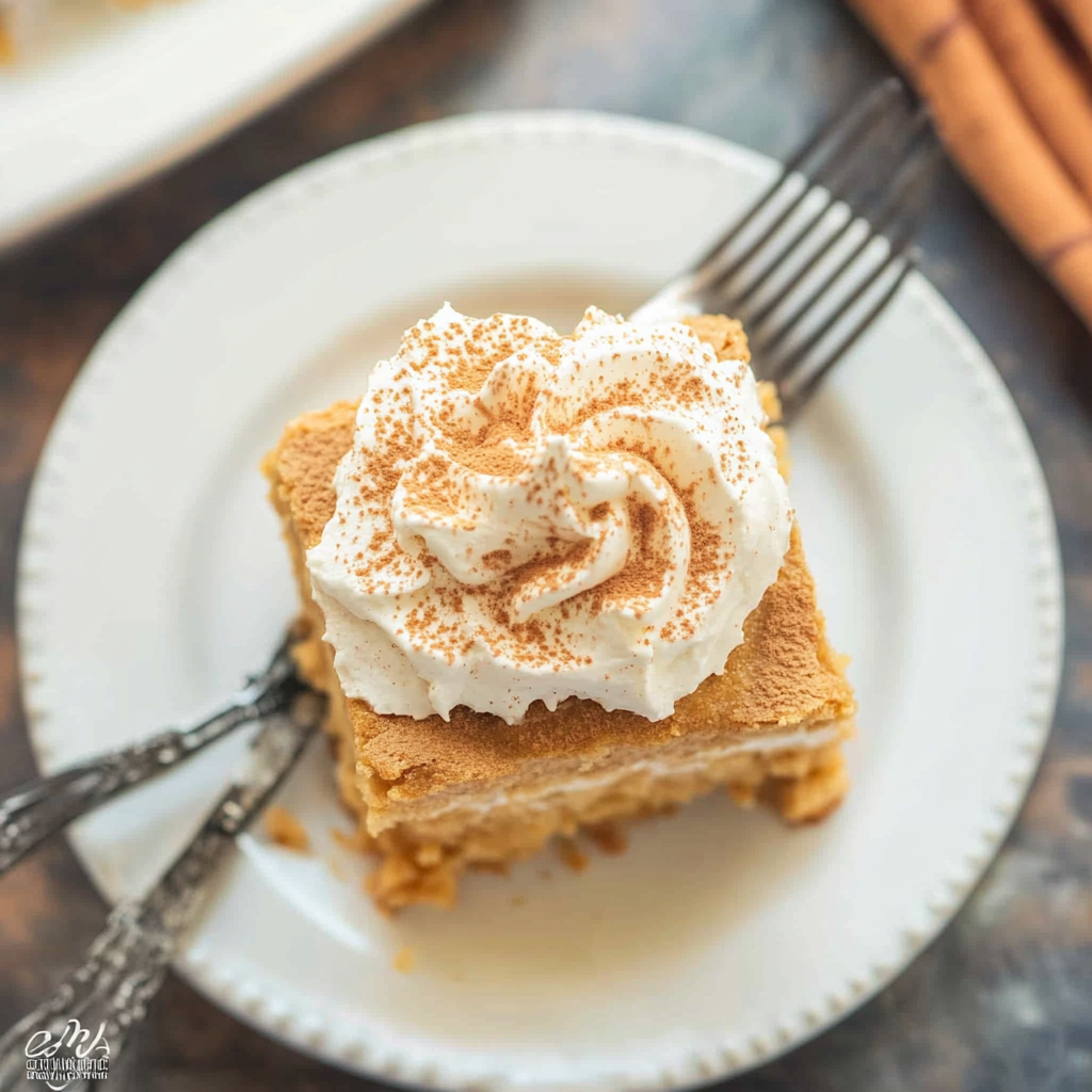 No Bake Pumpkin Pie Icebox Cake
