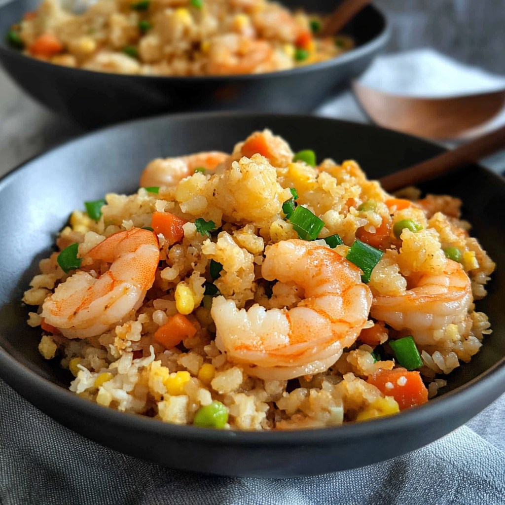Shrimp Fried Cauliflower Rice
