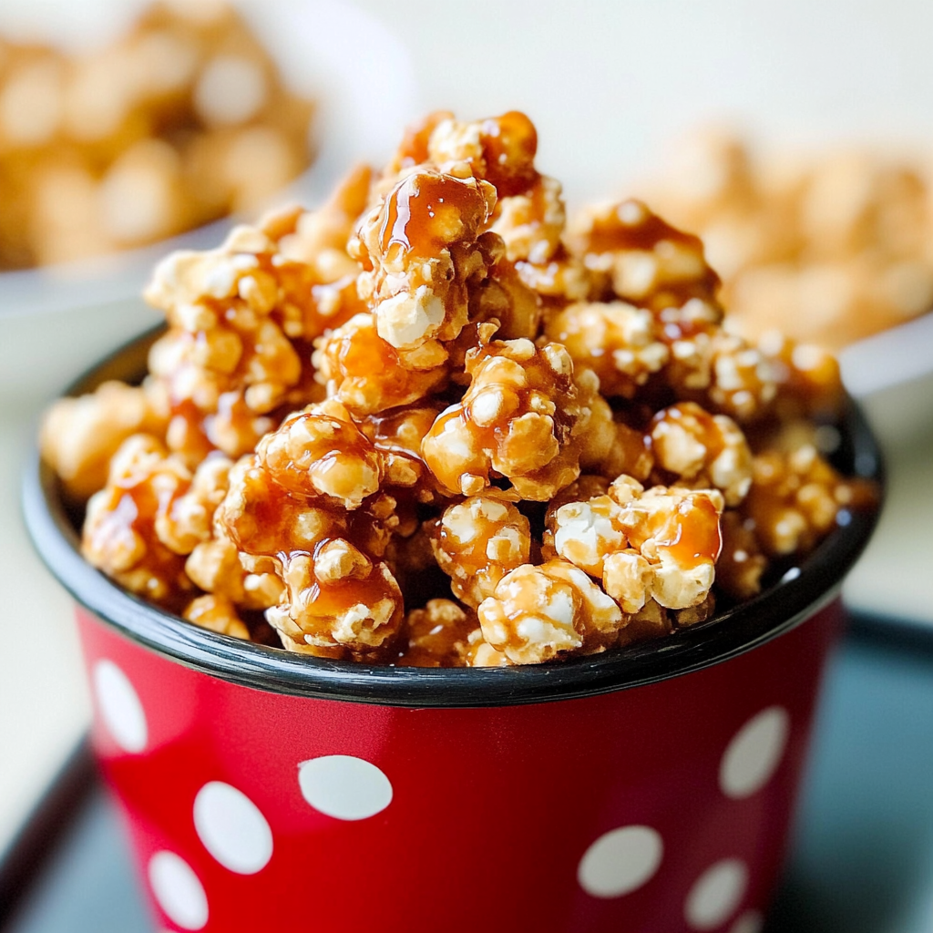 The Perfect Crunchy Caramel Corn