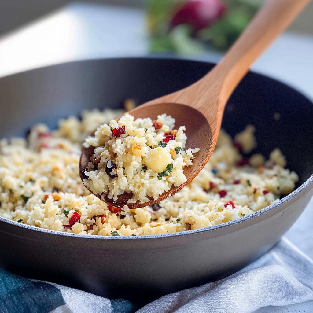 Cauliflower Rice Pilaf