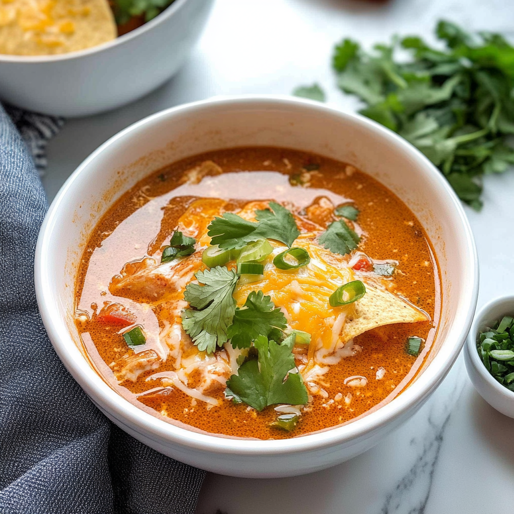 Chicken Enchilada Soup