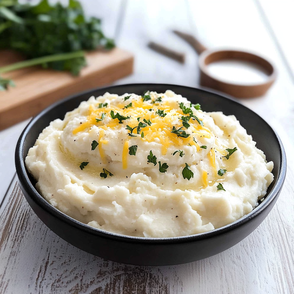 Creamy Mashed Cauliflower