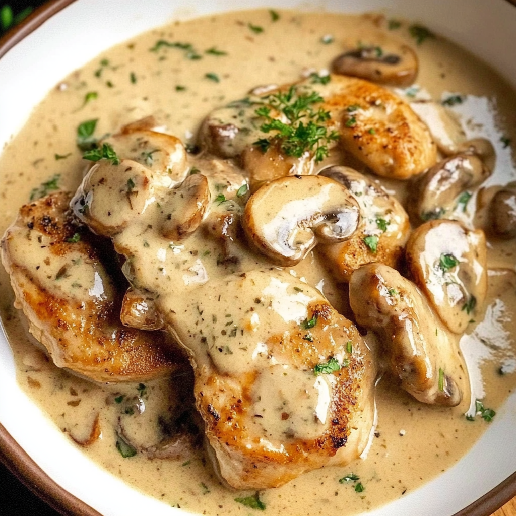 Creamy Mushroom Chicken
