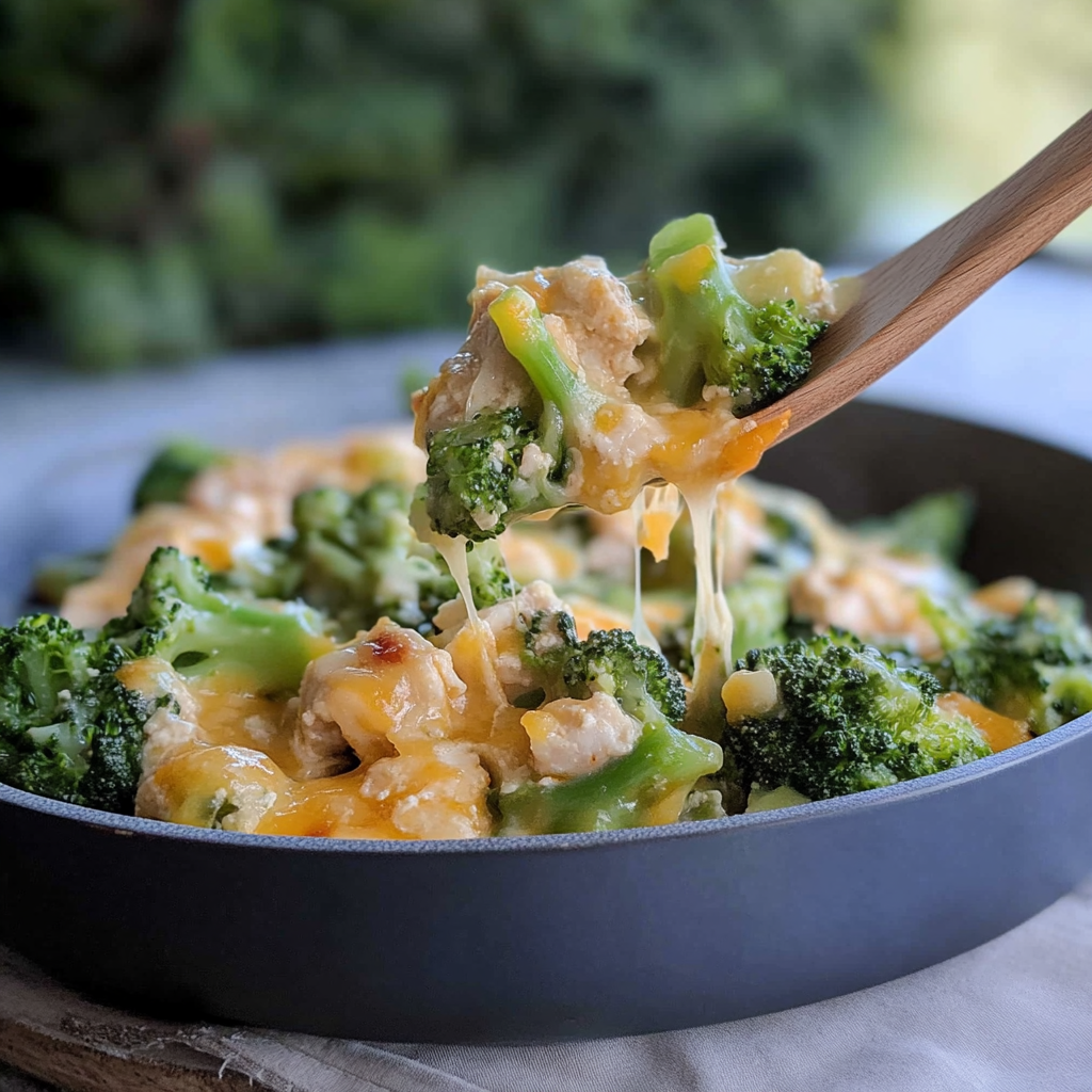 Keto Chicken Broccoli Casserole