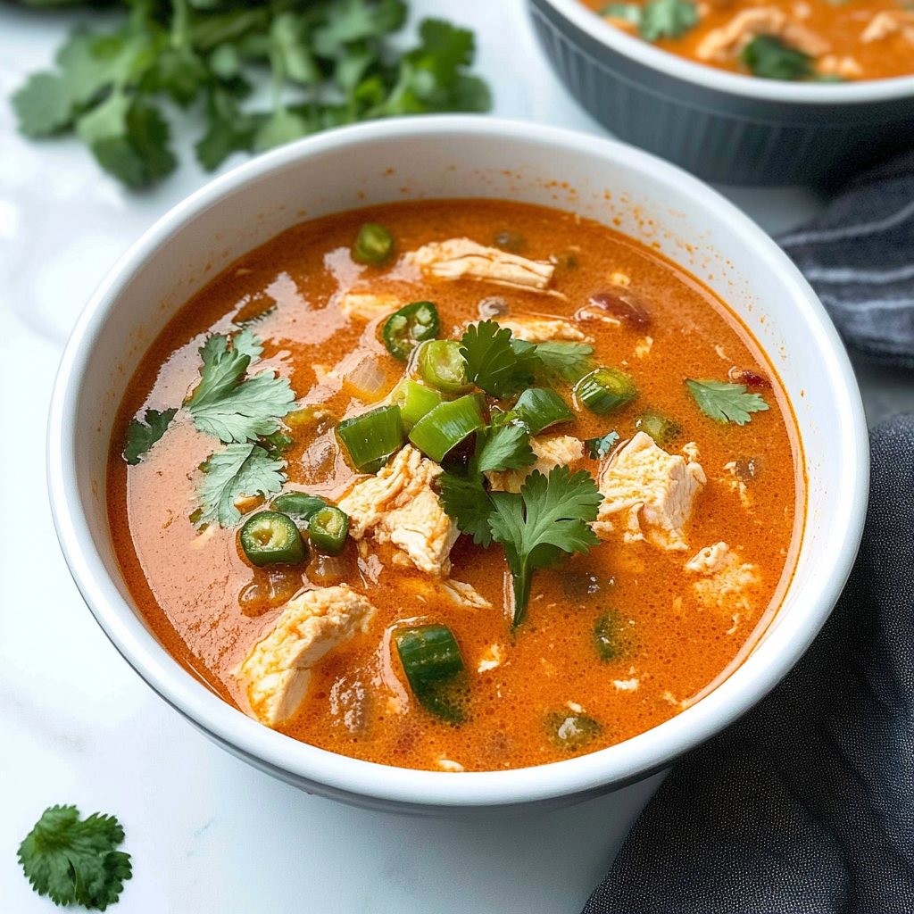 Keto Chicken Enchilada Soup