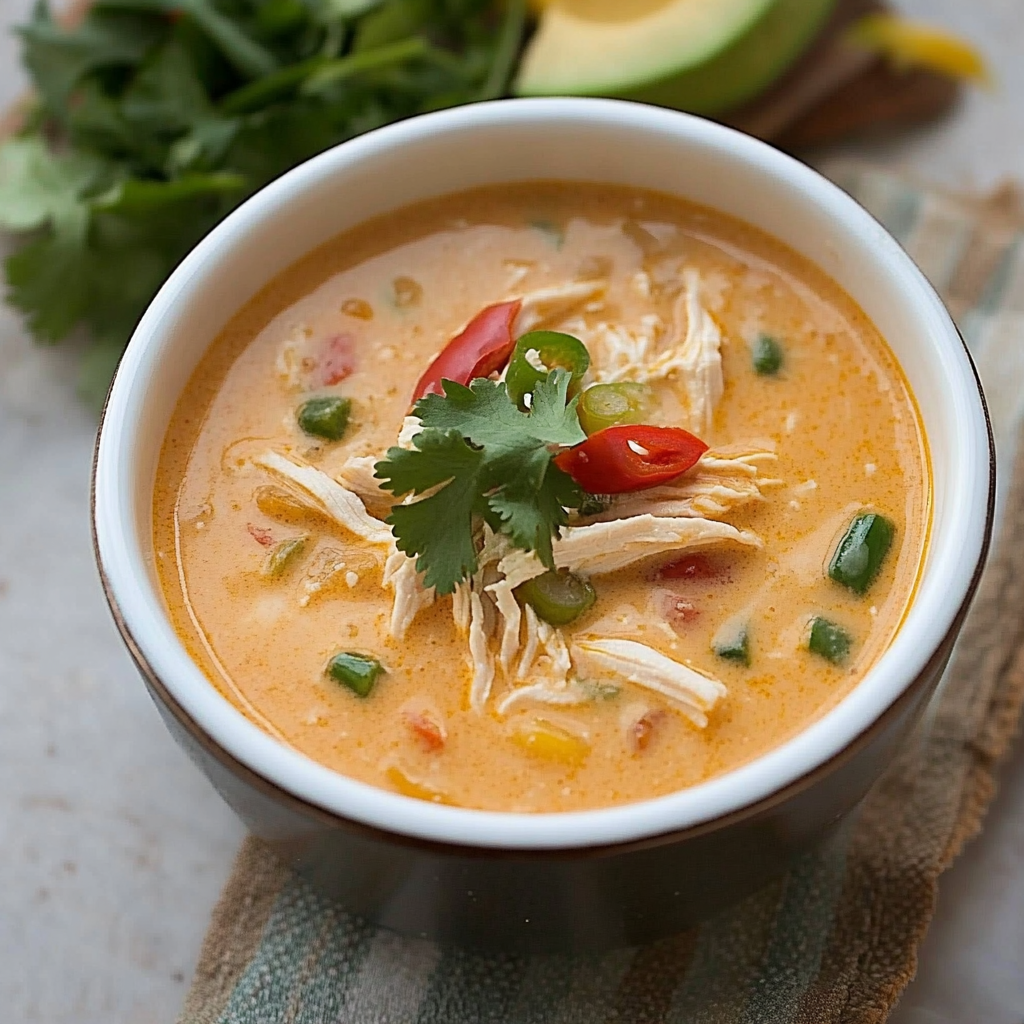 King Ranch Chicken Soup – Keto Recipe