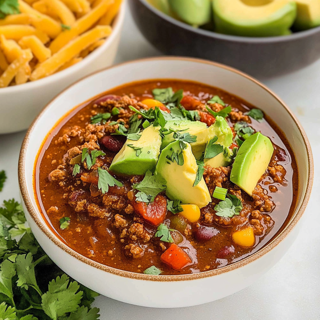 Slow Cooker Keto Chili