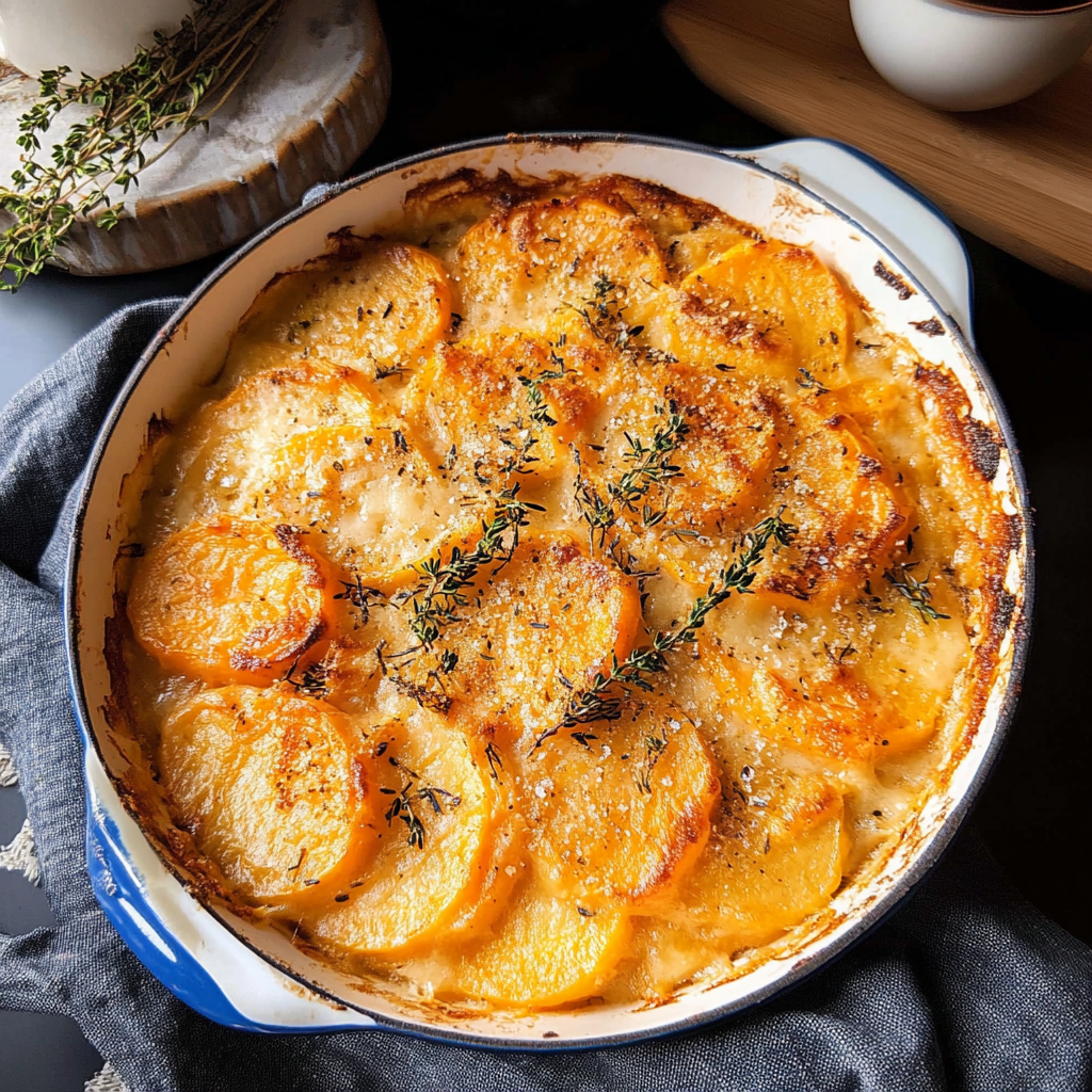 Sweet Potato Gratin