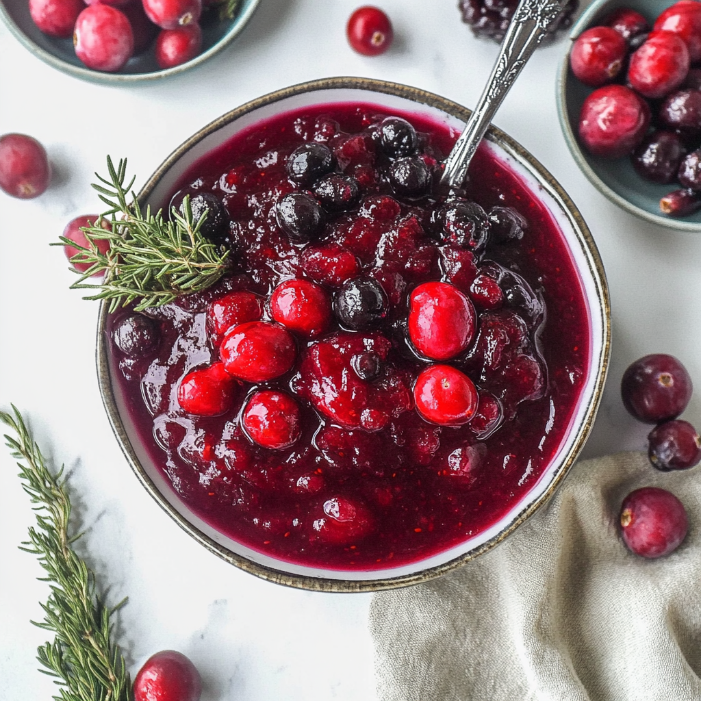 Very Berry Cranberry Sauce