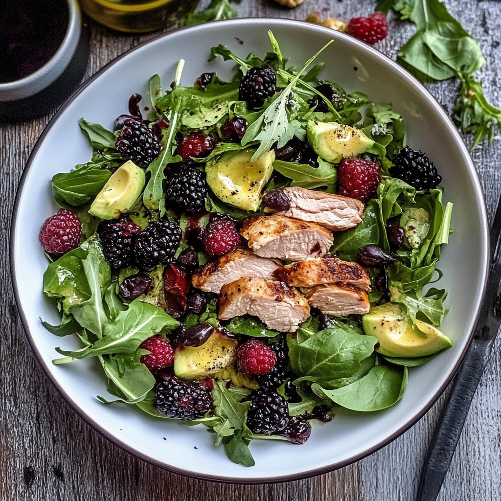 Blackberry Chicken Salad
