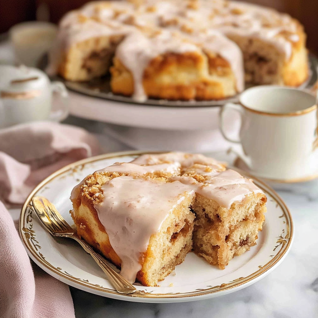 Cinnamon Roll Cake