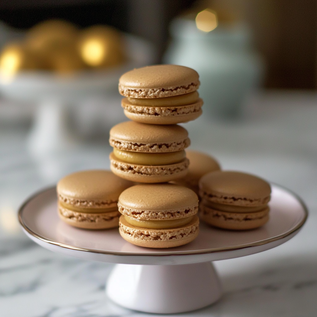 Pumpkin Macarons