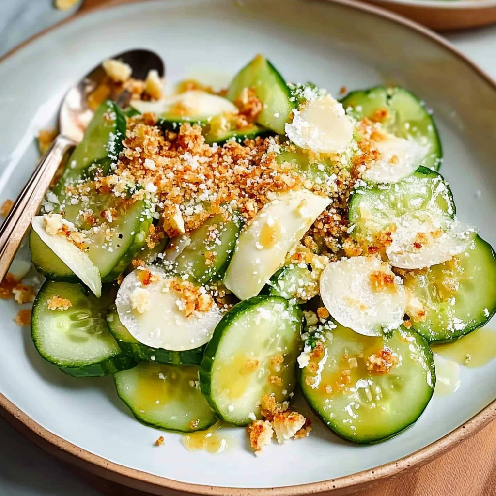 Cucumber Caesar Salad A Refreshing Twist