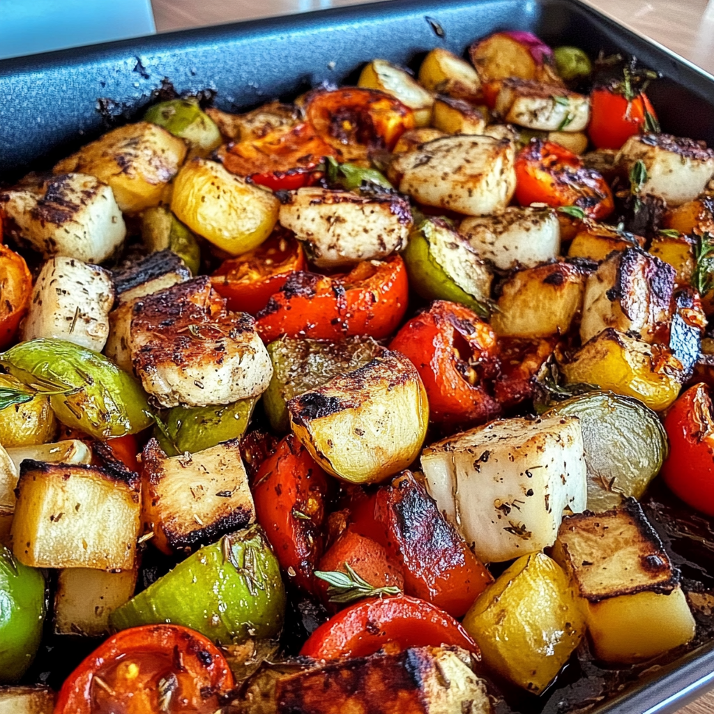 One Pan Greek Vegetables That Will