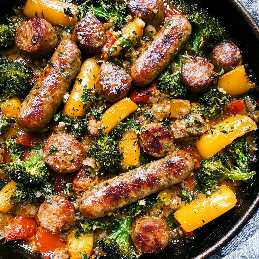Sausage Sheet Pan Meal