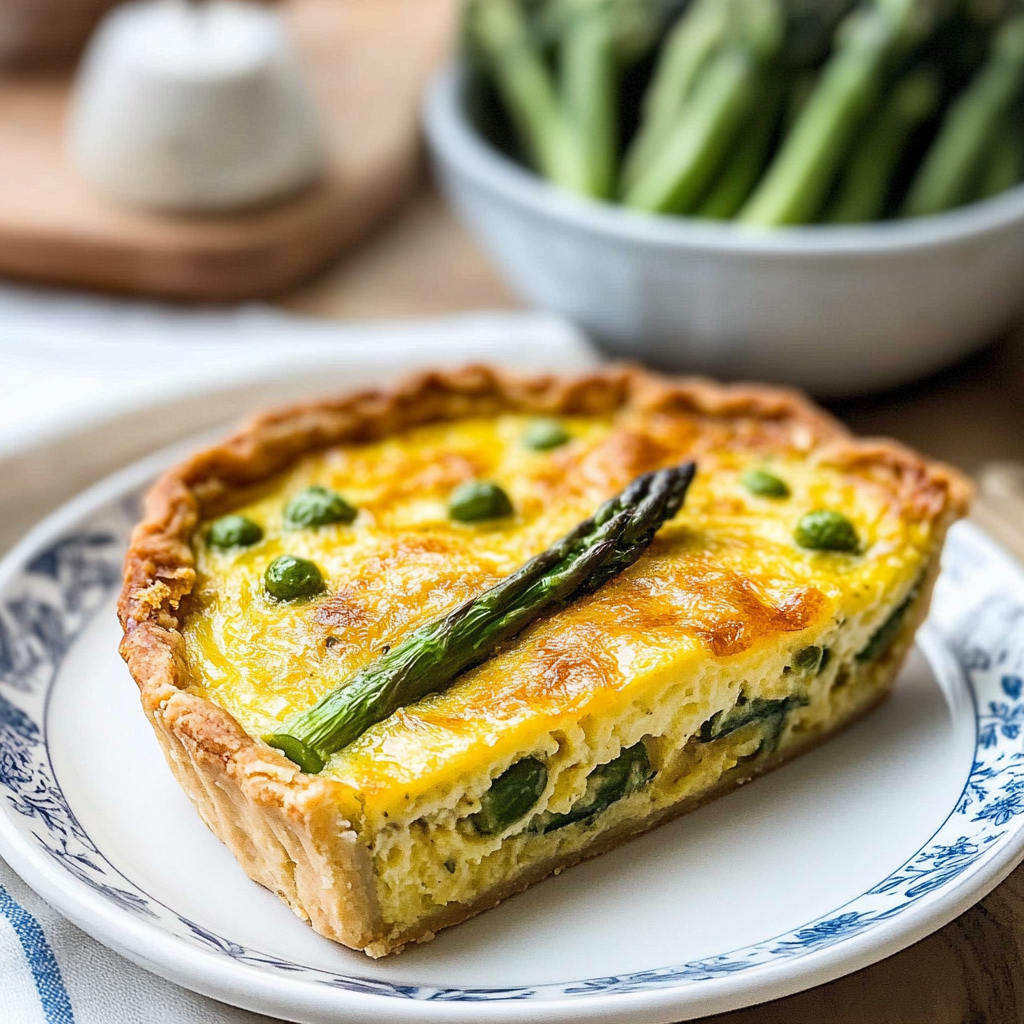 asparagus quiche