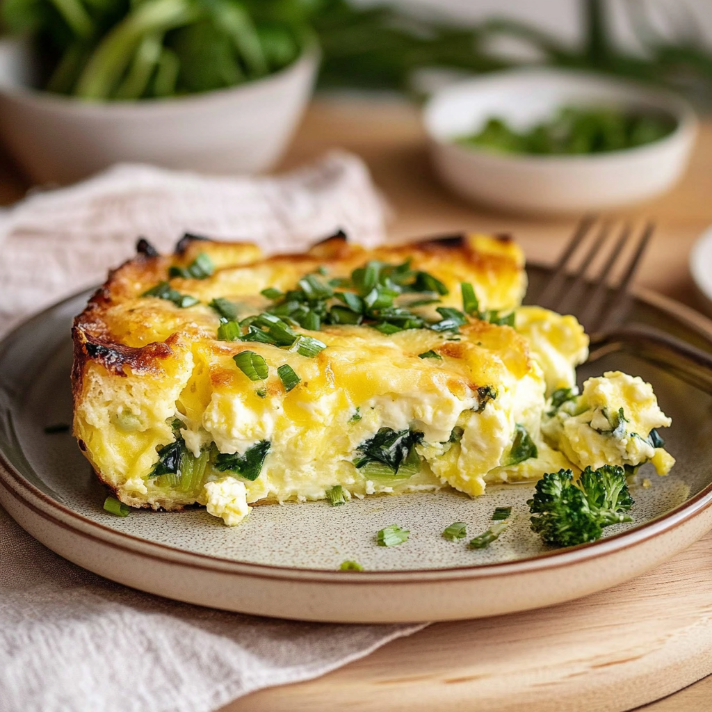 egg bake with cottage cheese