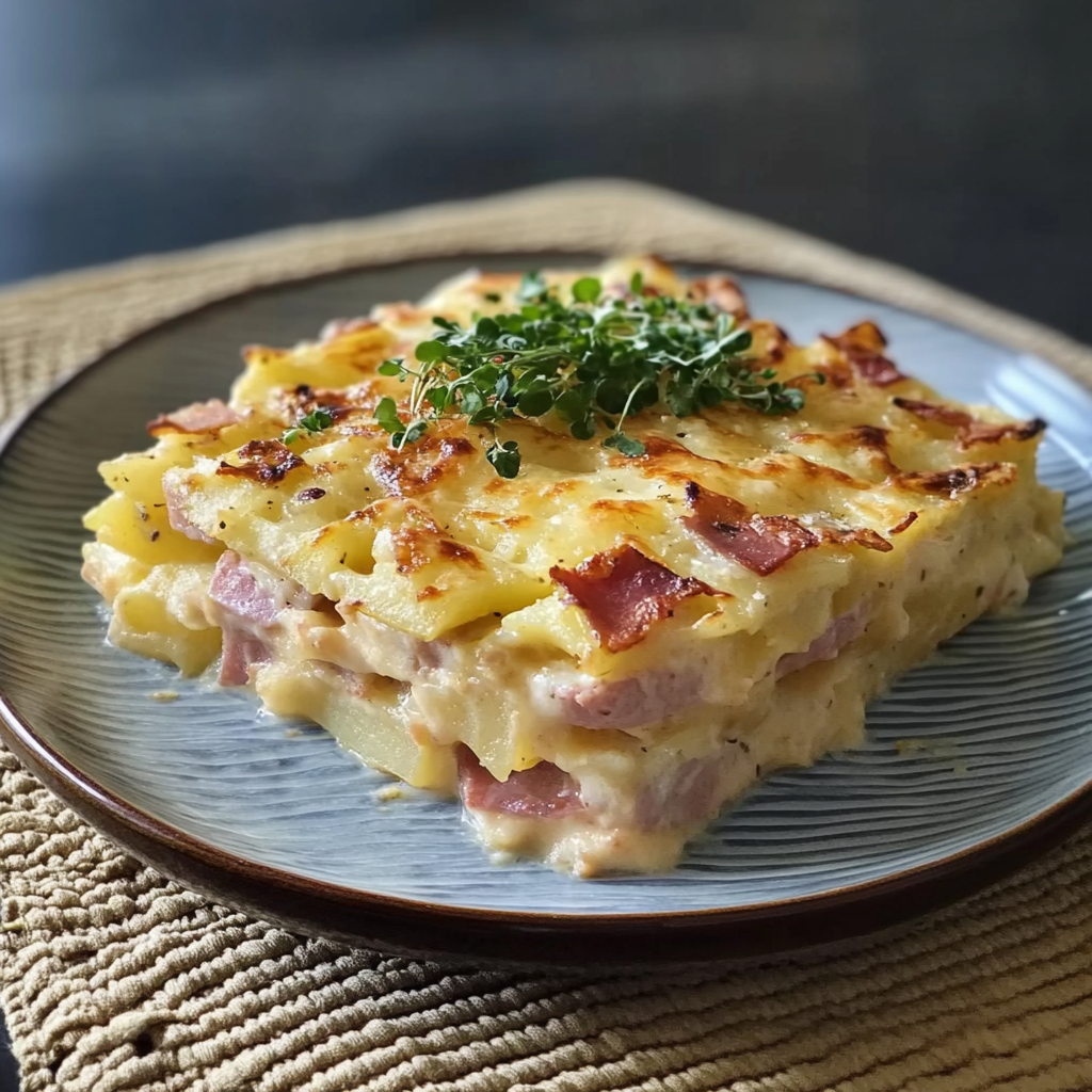 ham and potato casserole