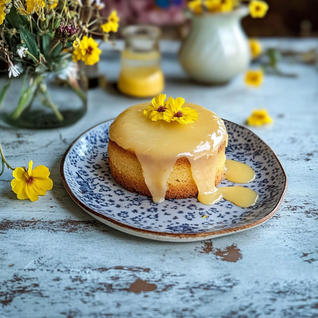 lemon curd cake