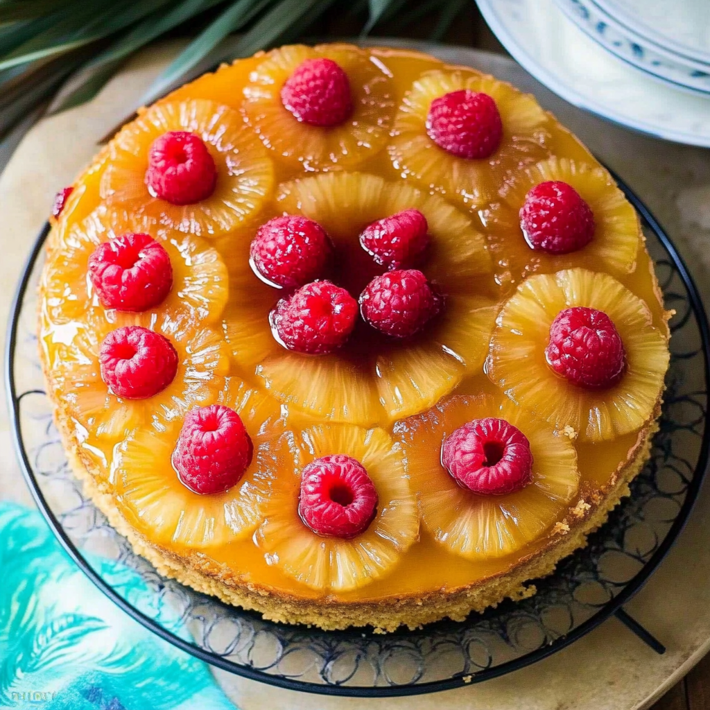 pineapple upside down cake recipe