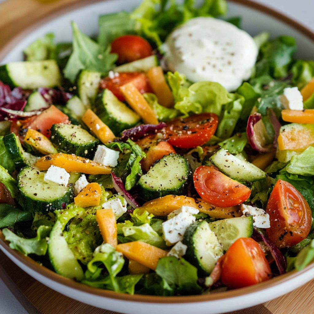 spring mix salad
