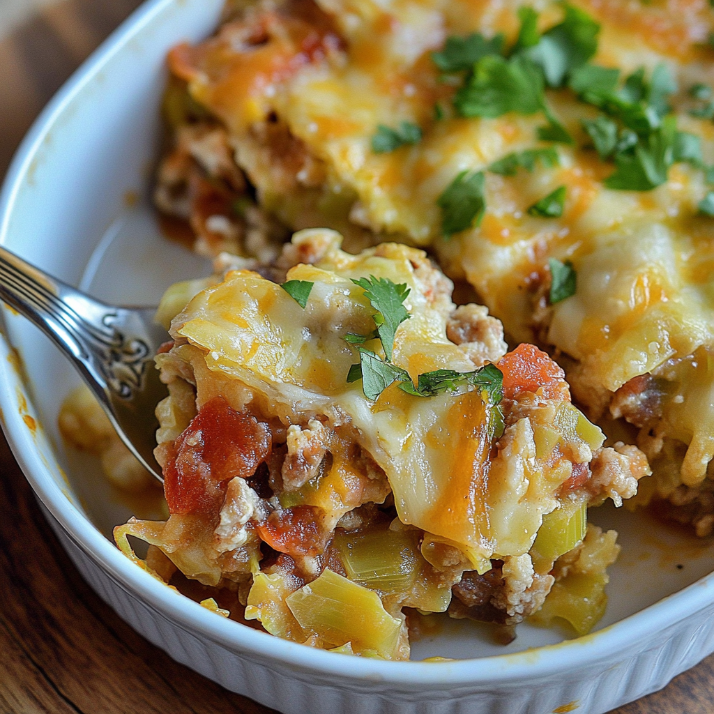 stuffed cabbage casserole